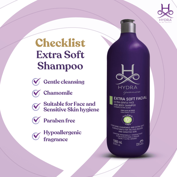 Hovedbilde Hydra Groomers Extra Soft Facial Ultra Gentle Shampoo